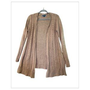 Gently Worn Brown KAREN SCOTT Cardigan Size M (BB0621)